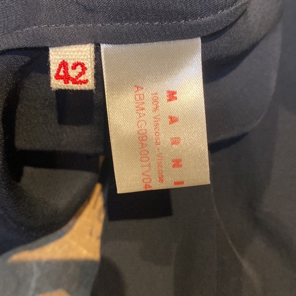 ✨Pricedrop✨ EUC Marni ruffle shift dress. - Picture 4 of 5